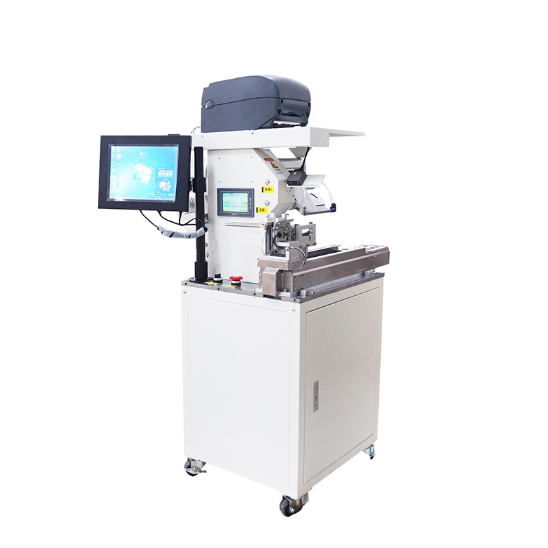 ZCUT-430G自動線材對折貼標(biāo)機(jī)