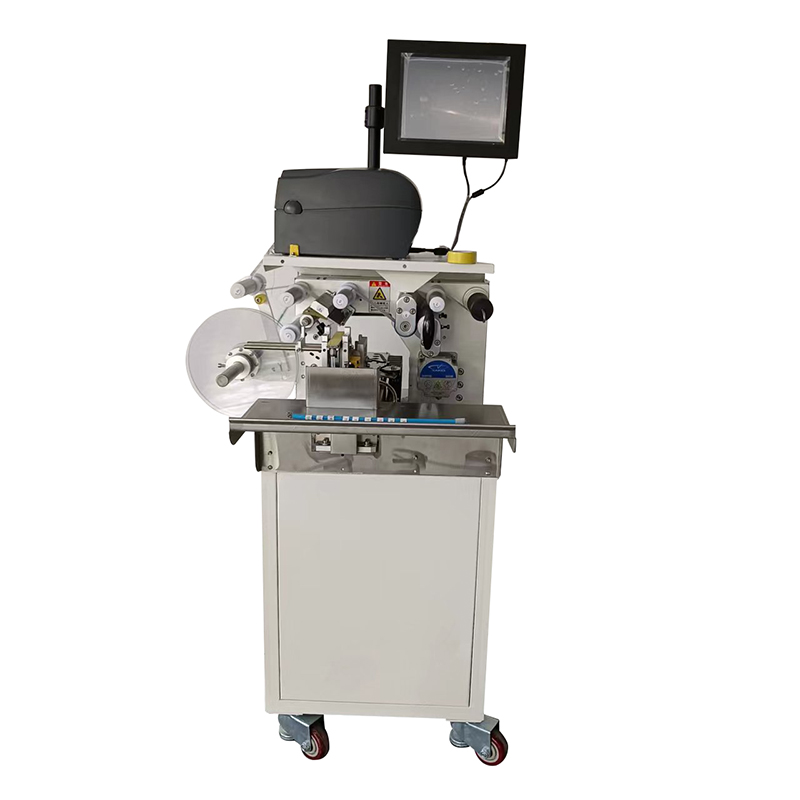 ZCUT-430JP線材對折貼標(biāo)機(jī)帶糾偏型