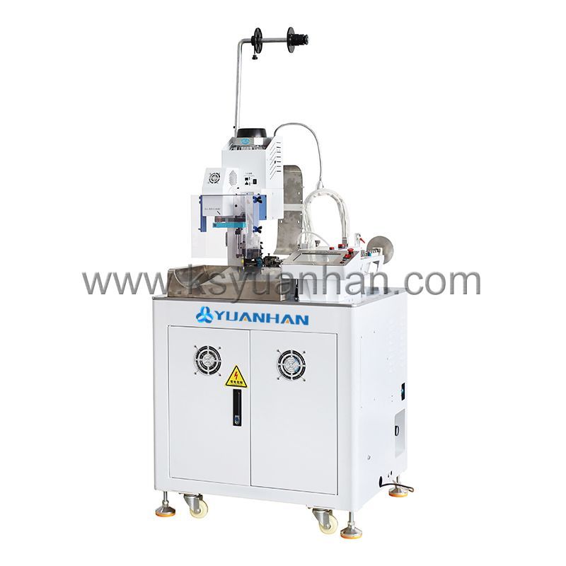 全自動(dòng)單頭熱剝打端子機(jī)YH-DRB01