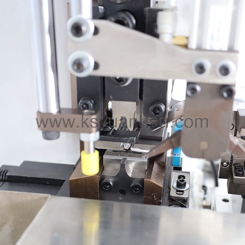 全自動(dòng)單頭熱剝打端子機(jī)YH-DRB01