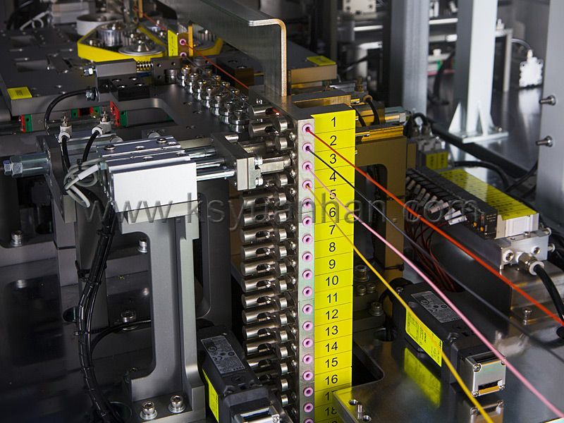 YH-E800全自動(dòng)組合線束多頭端子插殼機(jī)