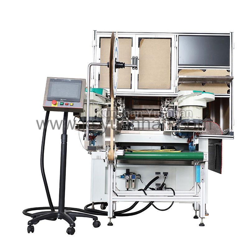 全自動(dòng)雙頭膠殼機(jī)YH-S600