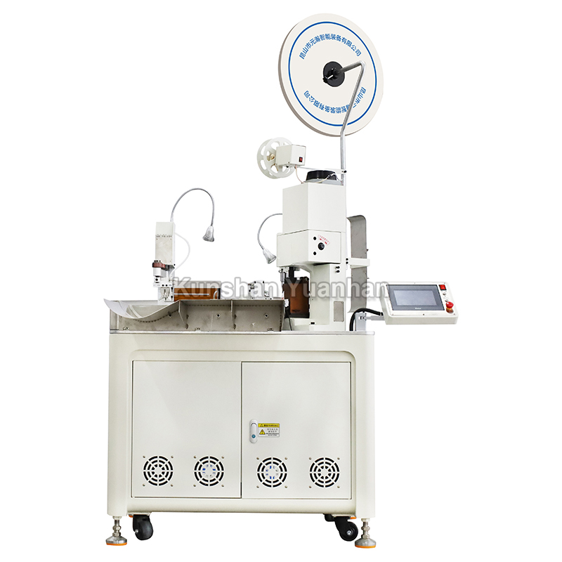 YH-DWZX01全自動(dòng)單頭沾錫打端子機(jī)