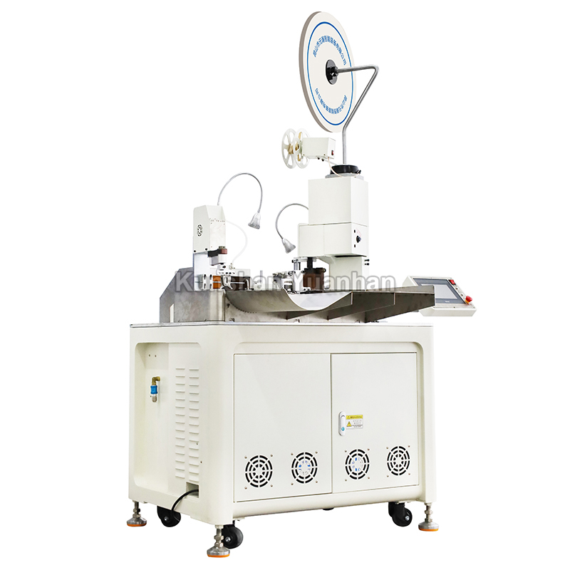 YH-DWZX01全自動單頭沾錫打端子機(jī)