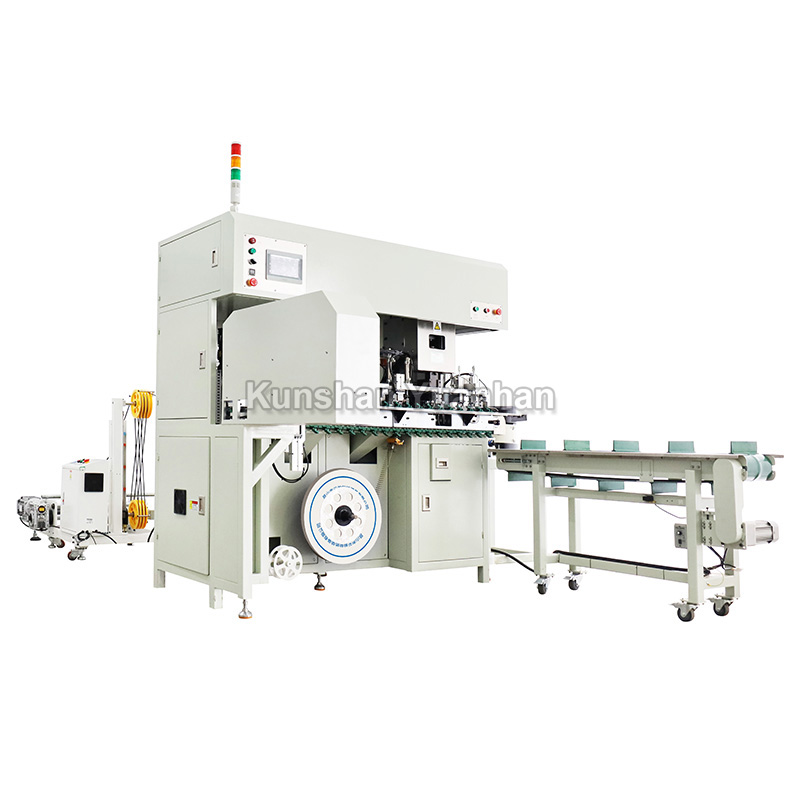 YH-780鉚壓銅管穿膠殼自動(dòng)機(jī)