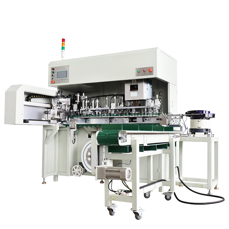 YH-780鉚壓銅管穿膠殼自動(dòng)機(jī)