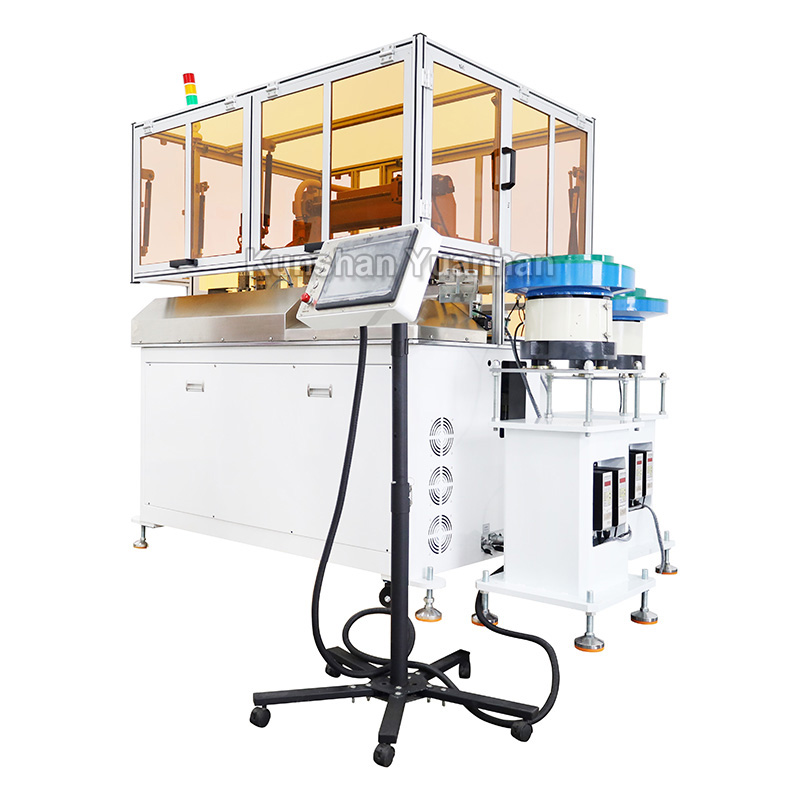 YH -CPB300全三菱伺服雙頭刺破壓接機