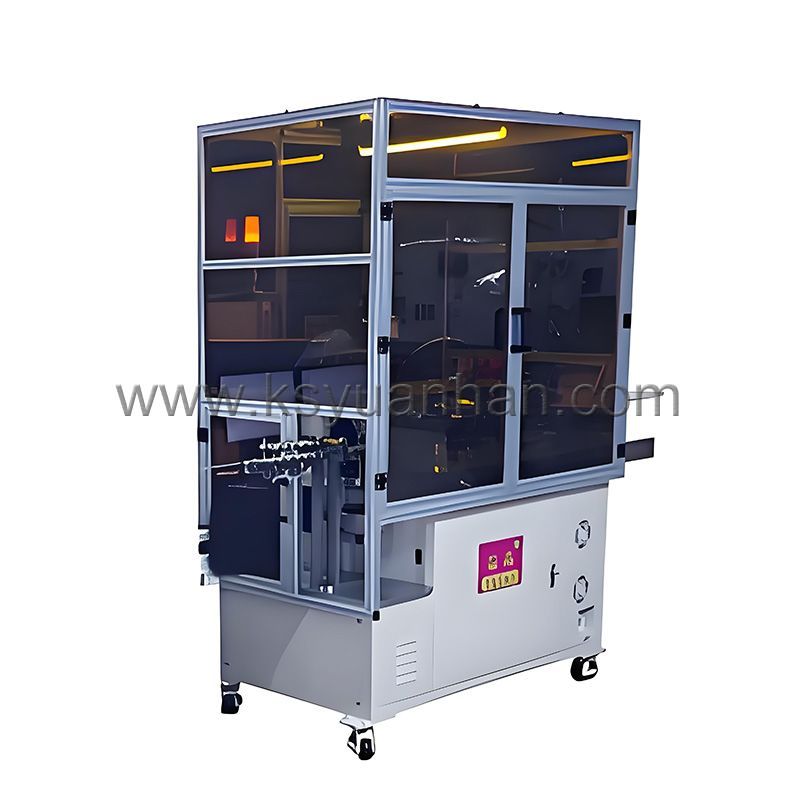 全自動激光剝皮裁線沾錫機YH-JGZX01