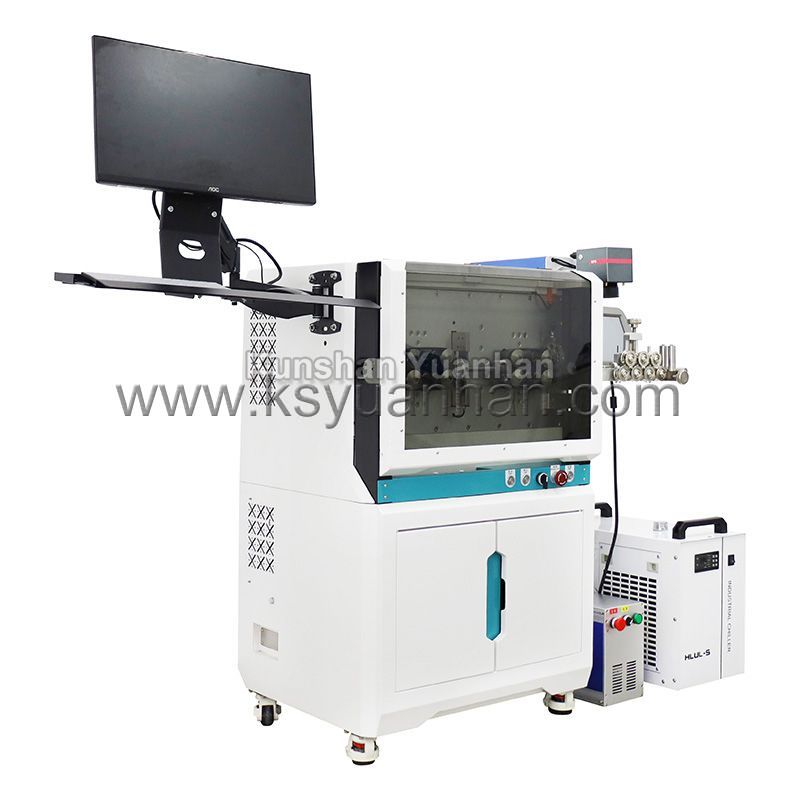 全自動剝線激光打碼一體機YH-JG603