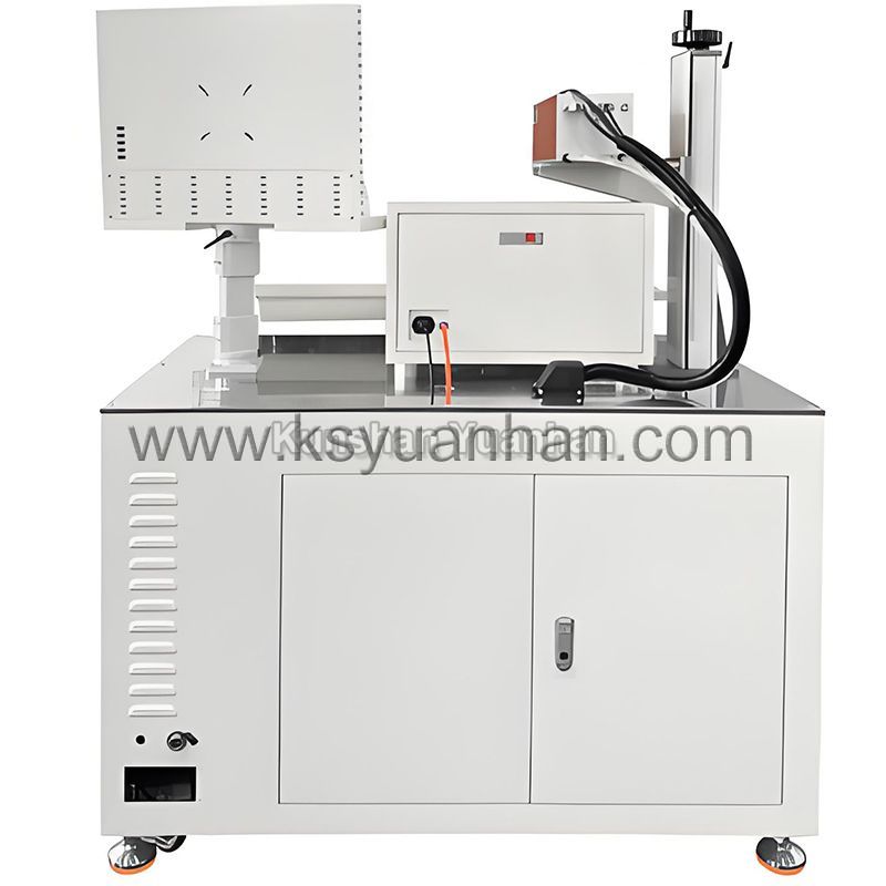 全自動(dòng)裁線剝皮激光打碼機(jī)YH-JGDMB01